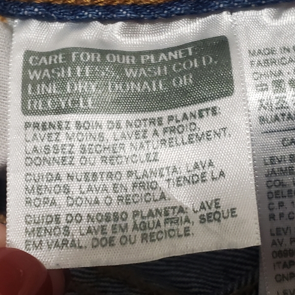 Levi's 501 Jean Cut Off Shorts Sz 31 - Picture 7 of 15